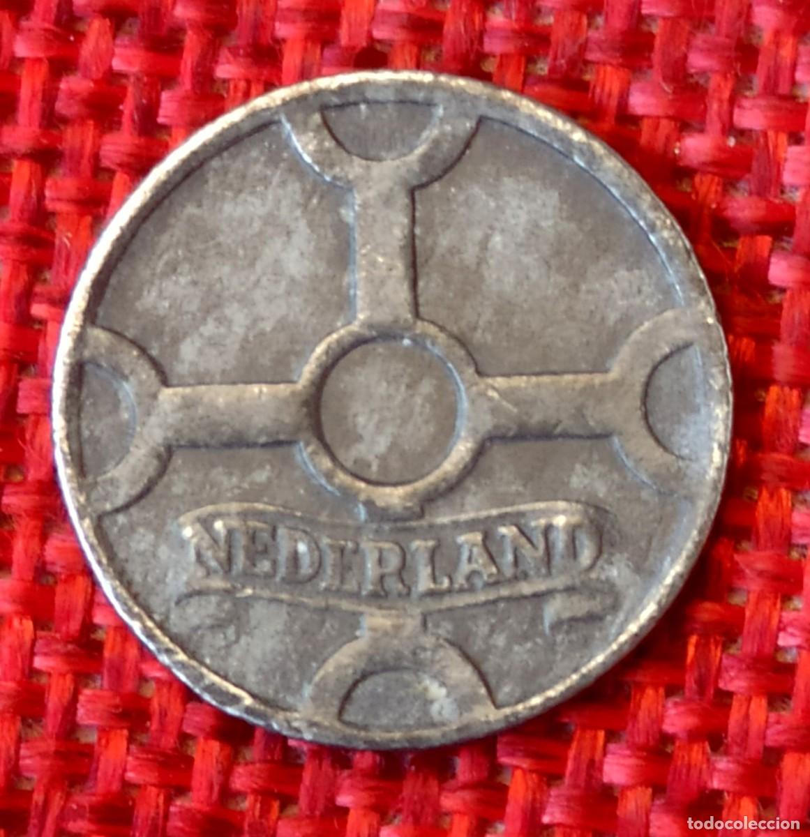 Monedas antiguas de Europa: Paises Bajos - Holanda Nederlanden A&ntilde;o 1943 - 1 Cent