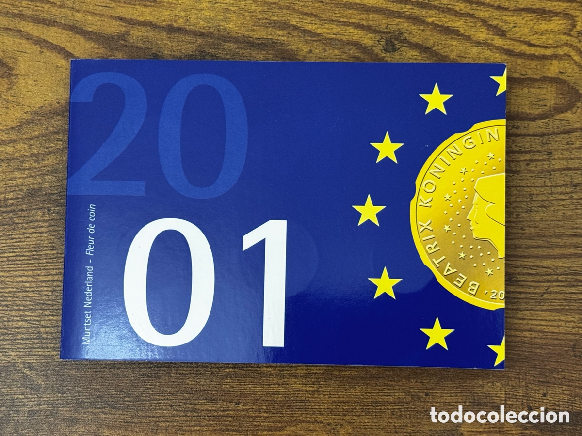 Monedas antiguas de Europa: Set de monedas sin circular 2001. Paises Bajos