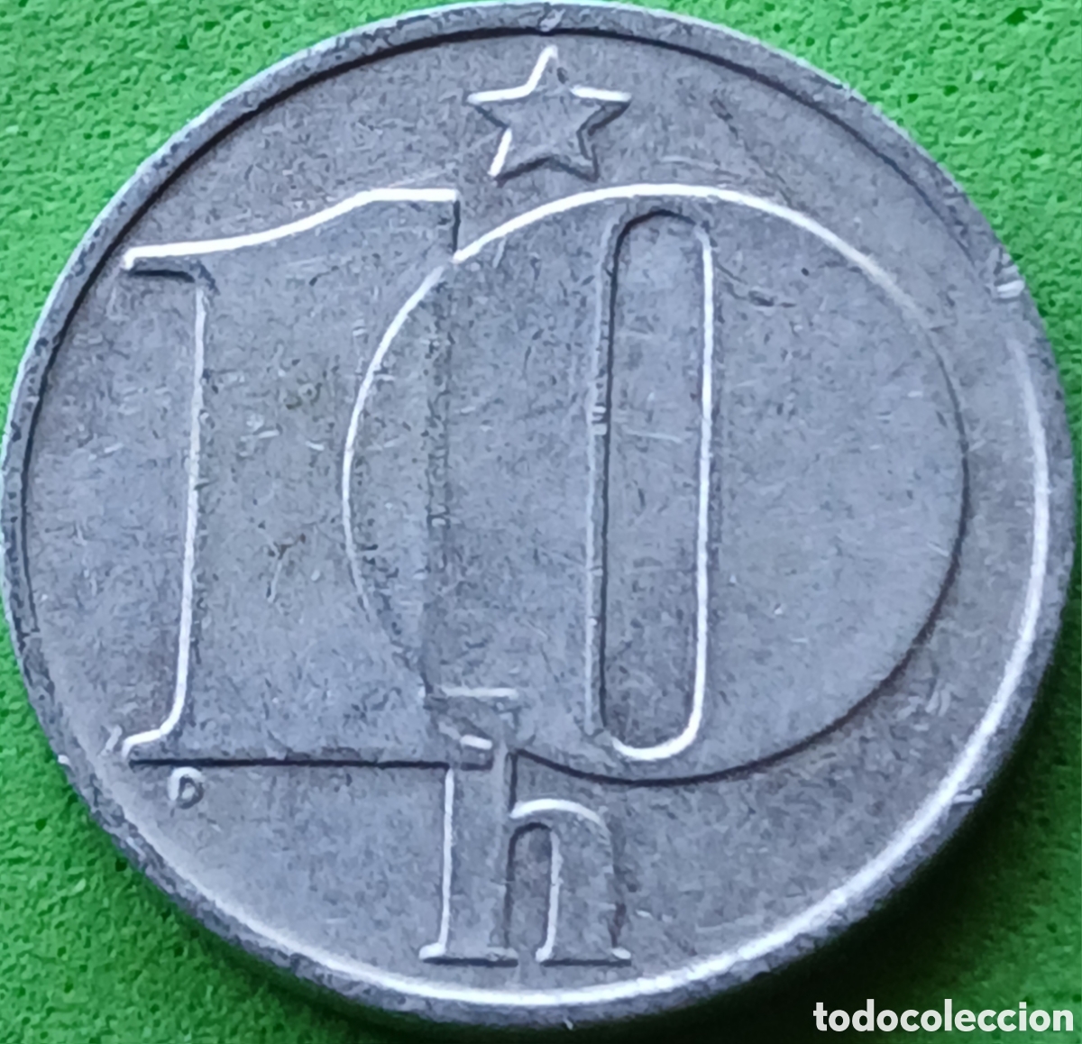 Monedas antiguas de Europa: Checoslovaquia 10 hellers 1978 km#80
