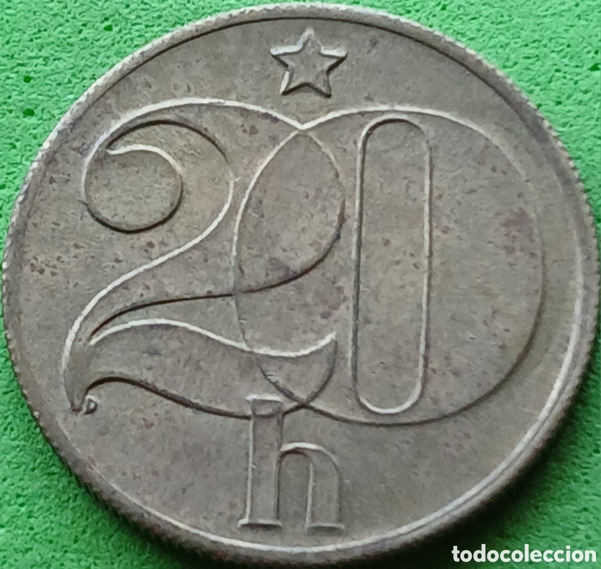 Monedas antiguas de Europa: Checoslovaquia 20 hellers 1984 km#74