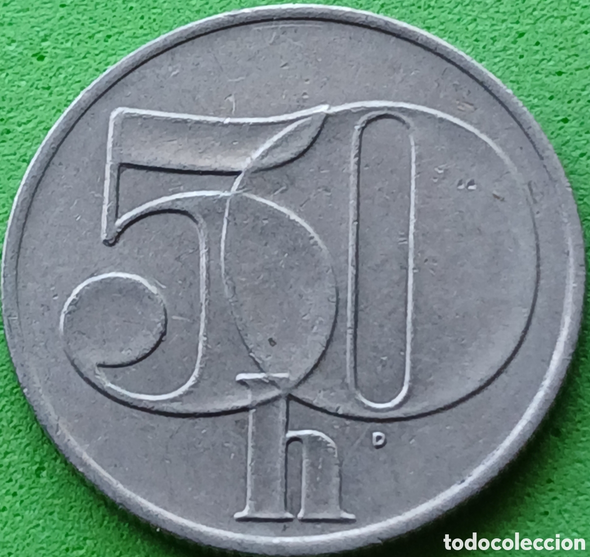 Monedas antiguas de Europa: Checoslovaquia 50 hellers 1991 km#144