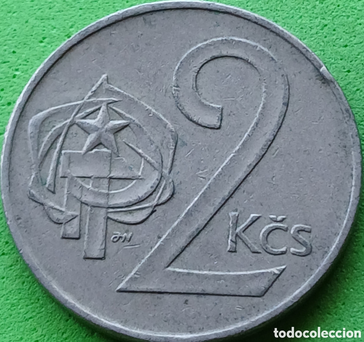 Monedas antiguas de Europa: Checoslovaquia 2 coronas 1972 km#75