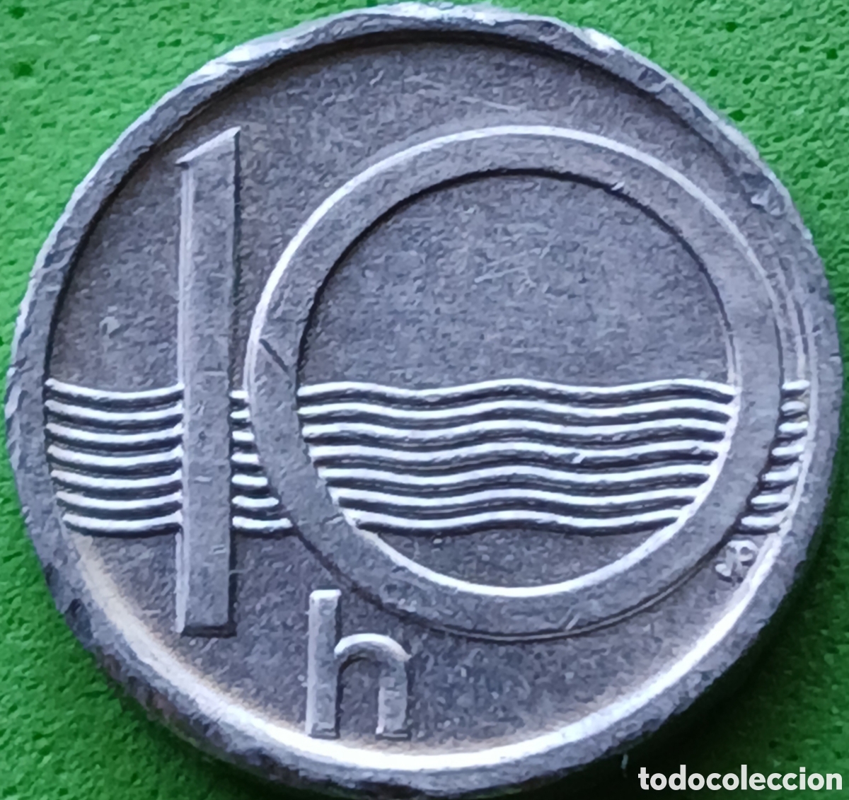 Monedas antiguas de Europa: Rep&uacute;blica Checa 10 hellers 2000 km#6