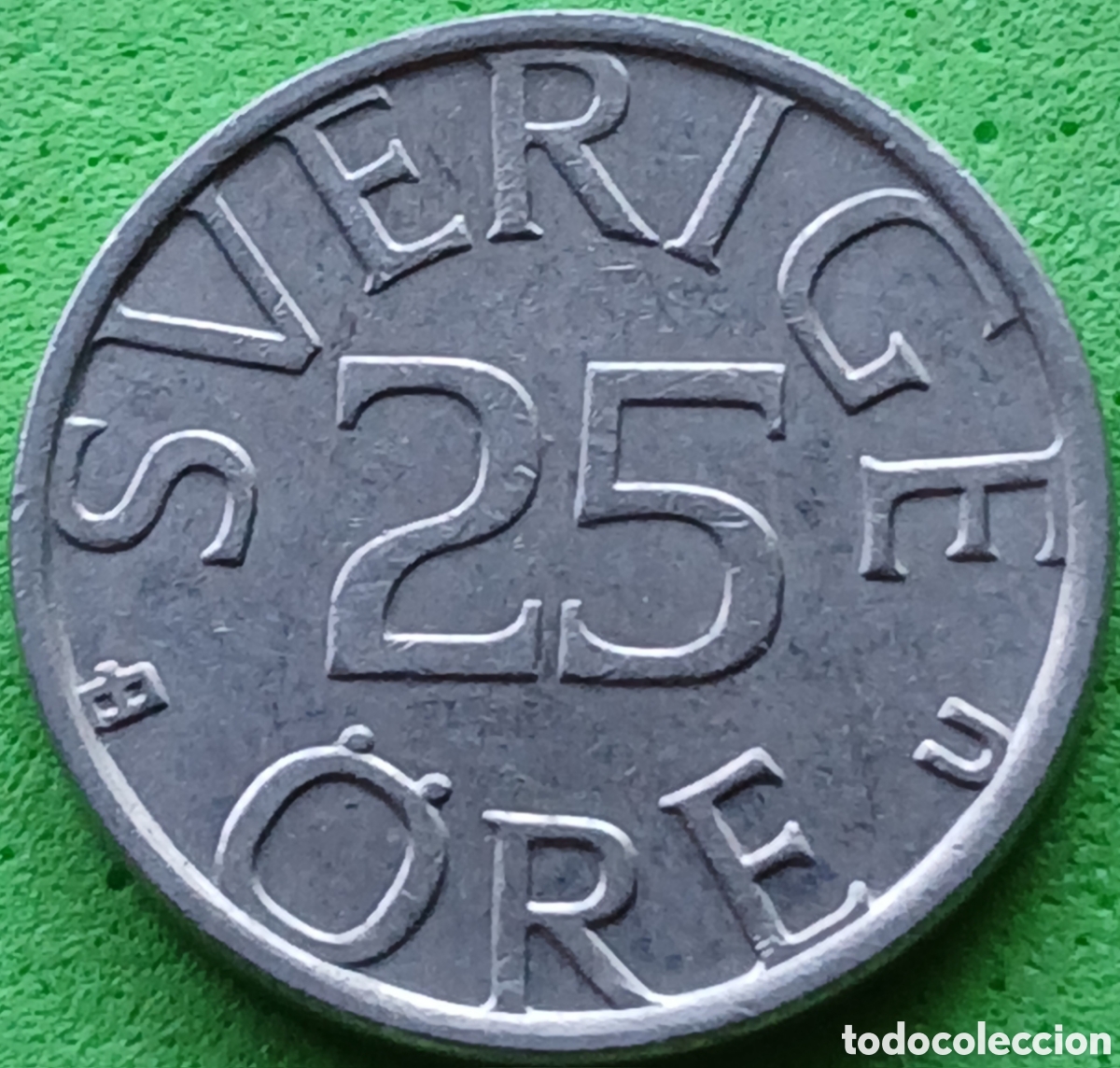 Monedas antiguas de Europa: Suecia 25 ore 1979 km#851