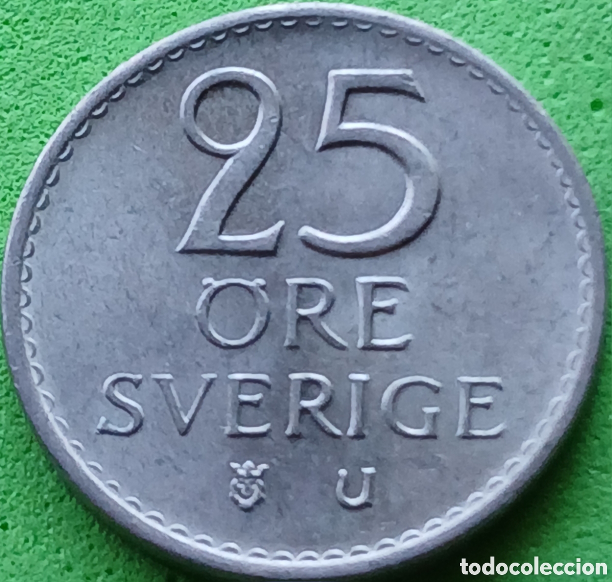 Monedas antiguas de Europa: Suecia 25 ore 1973 km#836