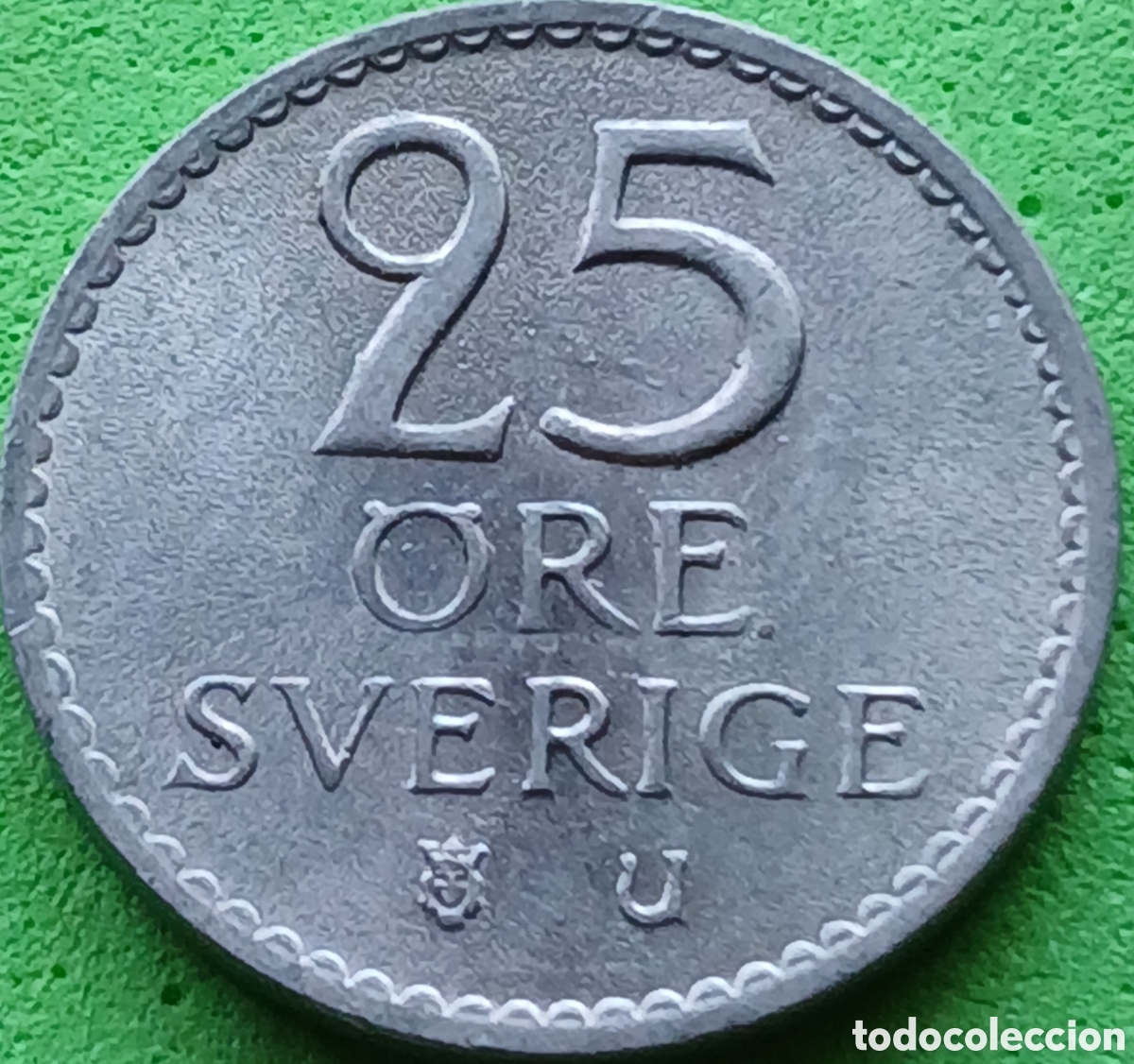 Monedas antiguas de Europa: Suecia 25 ore 1968 km#836