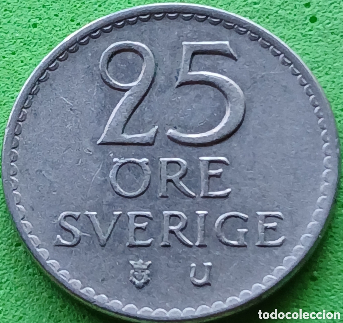 Monedas antiguas de Europa: Suecia 25 ore 1963 km#836