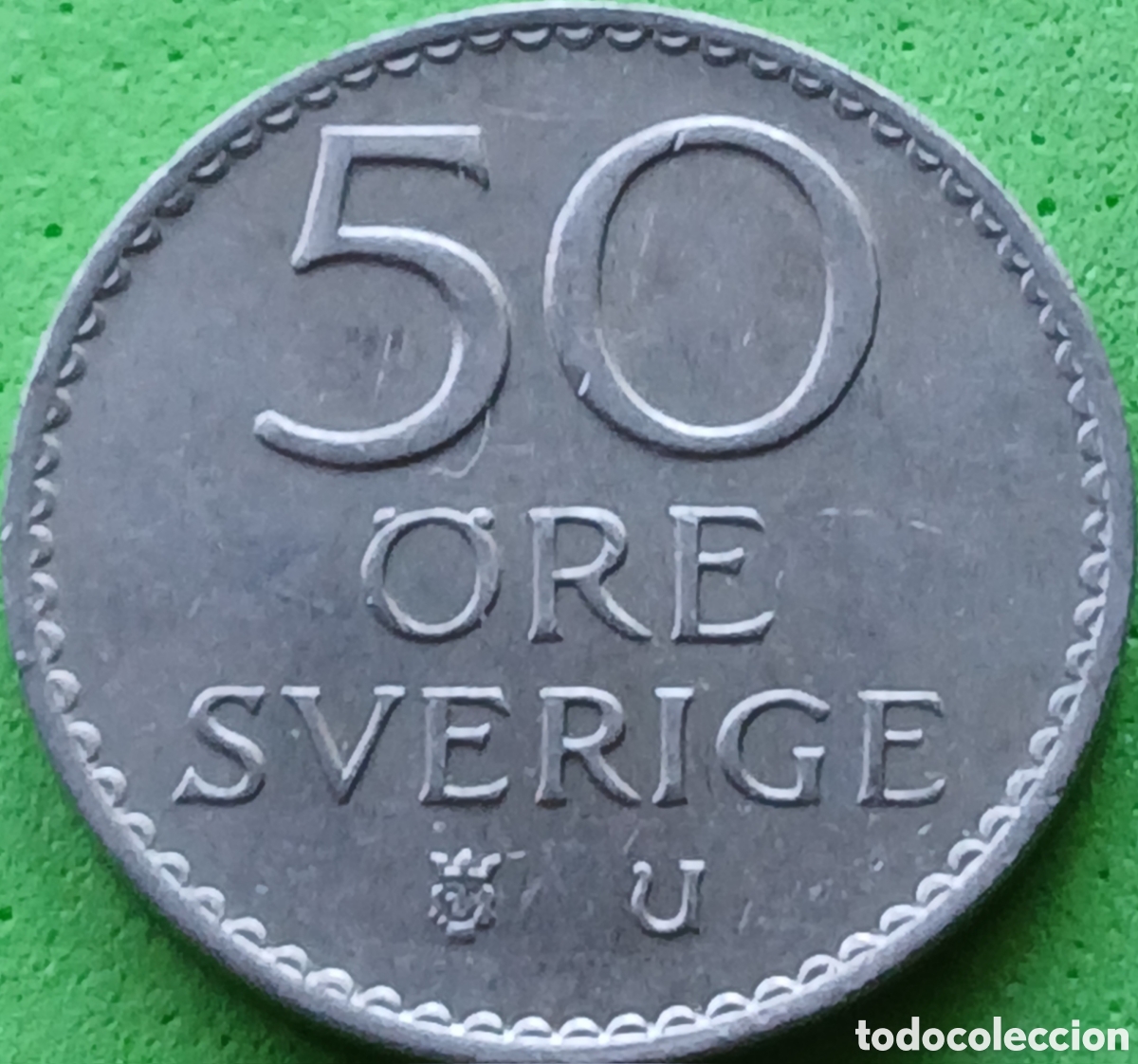 Monedas antiguas de Europa: Suecia 50 ore 1973 km#837