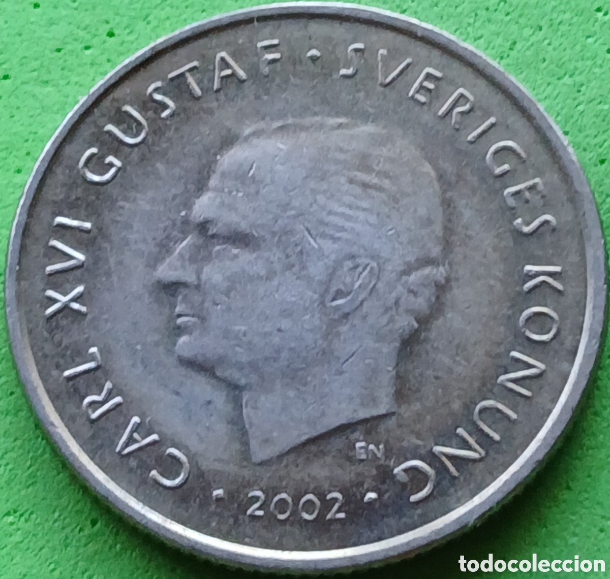 Monedas antiguas de Europa: Suecia 1 corona 2002 km#894