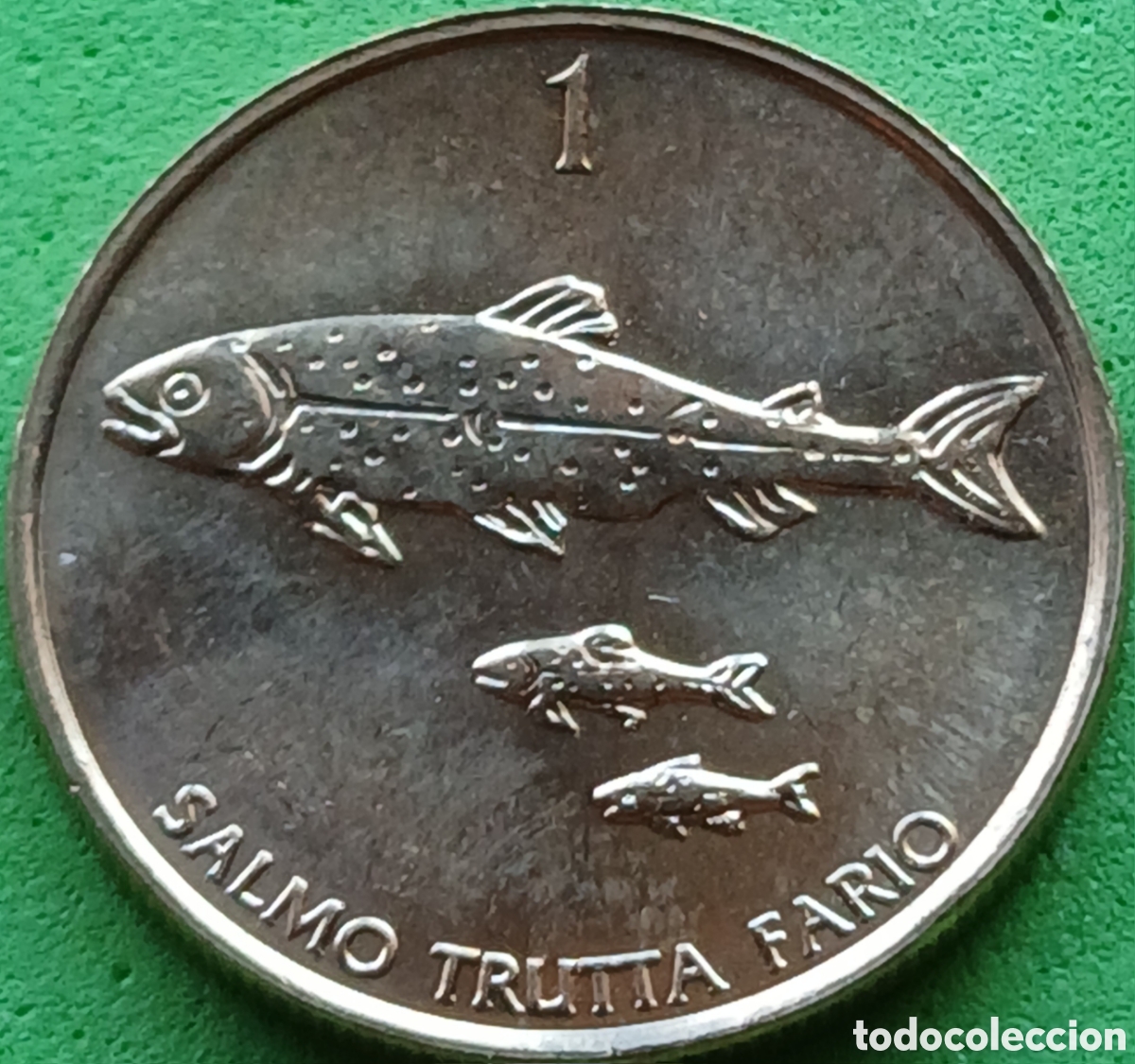 Monedas antiguas de Europa: Eslovenia 1 tolar 2004 km#4