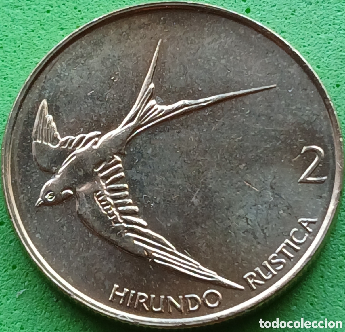Monedas antiguas de Europa: Eslovenia 2 tolarja 2004 km#5