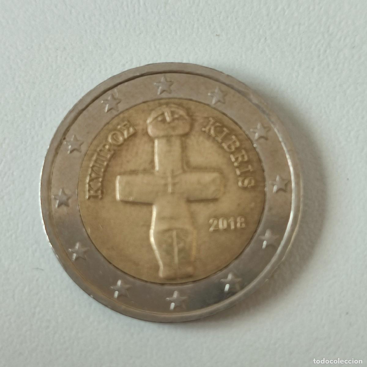 Monedas antiguas de Europa: Moneda Chipre 2 euros, 2018