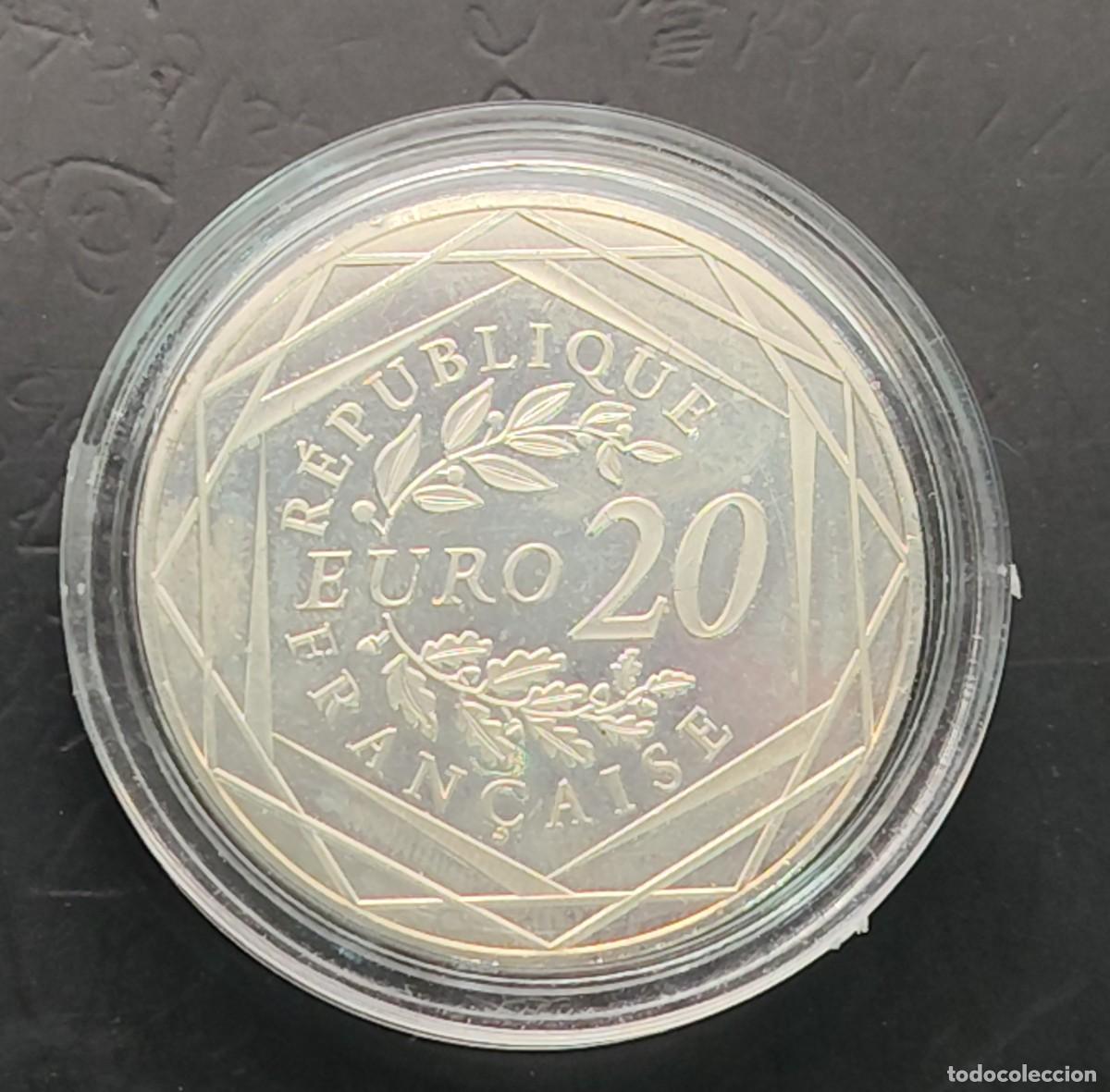 Monedas antiguas de Europa: FRANCIA A&Ntilde;O 2019 , 20 EUROS PLATA &rdquo; MARIANNE &rdquo;
