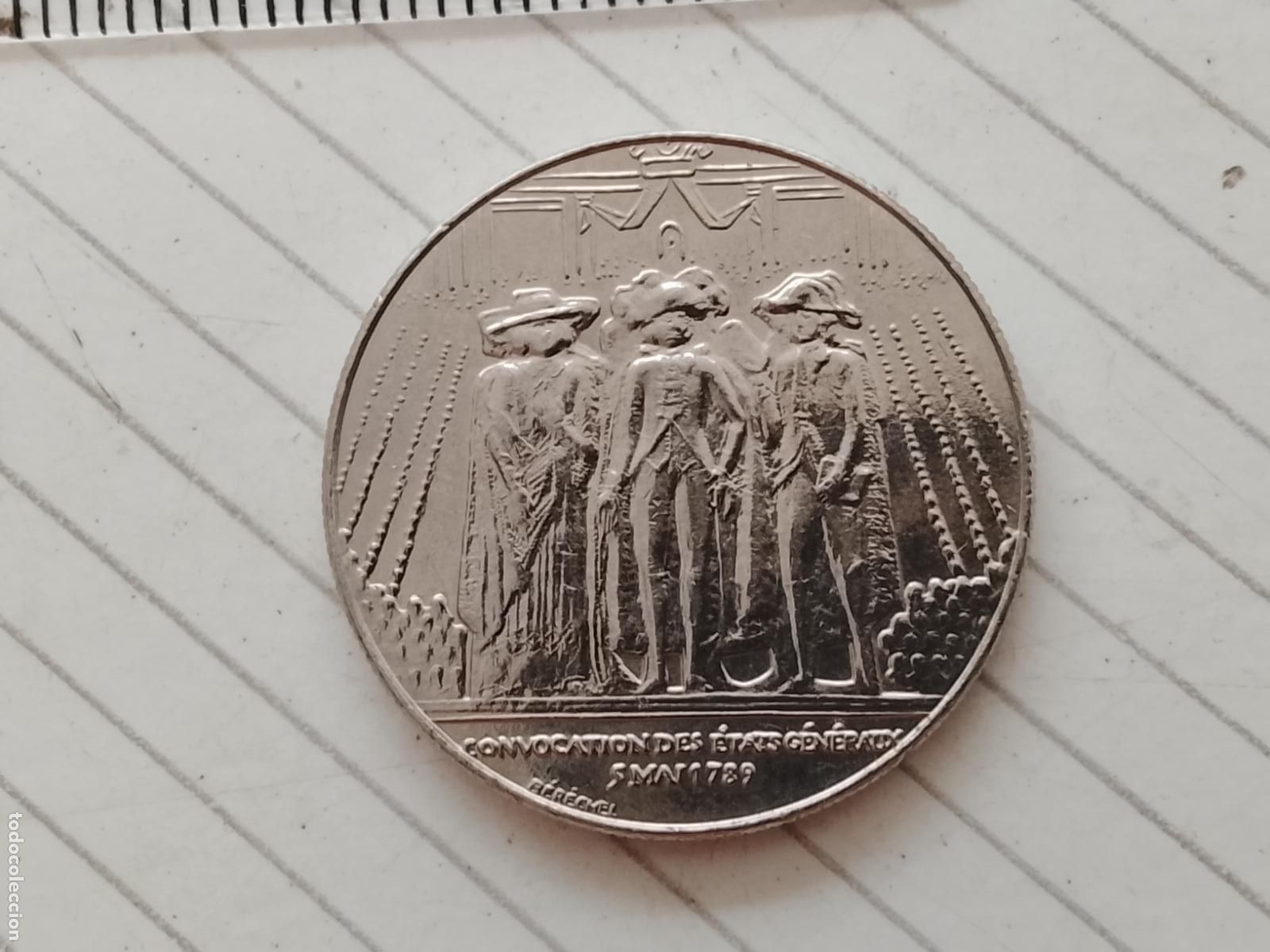 Monedas antiguas de Europa: Francia. 1 franco 1989