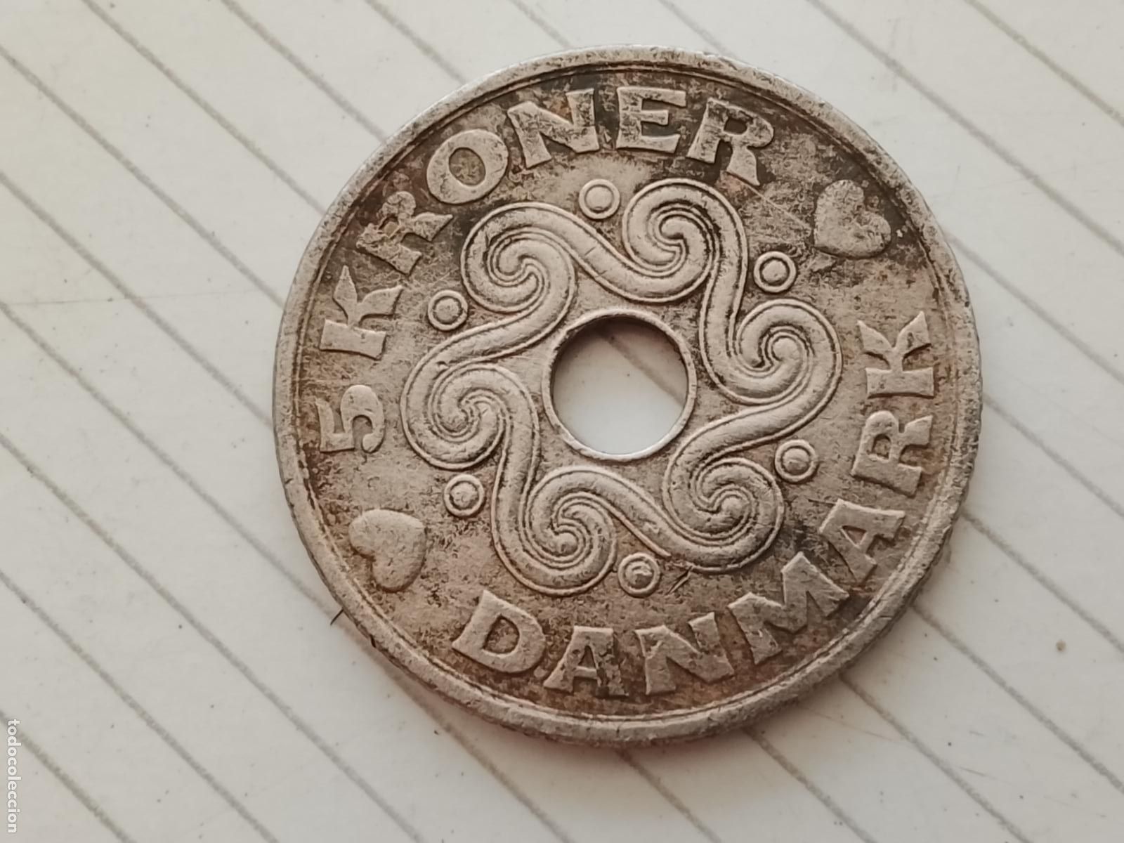 Monedas antiguas de Europa: DINAMARCA. 5 CORONAS DE 2005