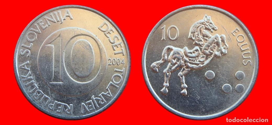 Monedas antiguas de Europa: 10 TOLAR TOLARJEV 2004 SIN CIRCULAR ESLOVENIA SLOVENIA-9703SC