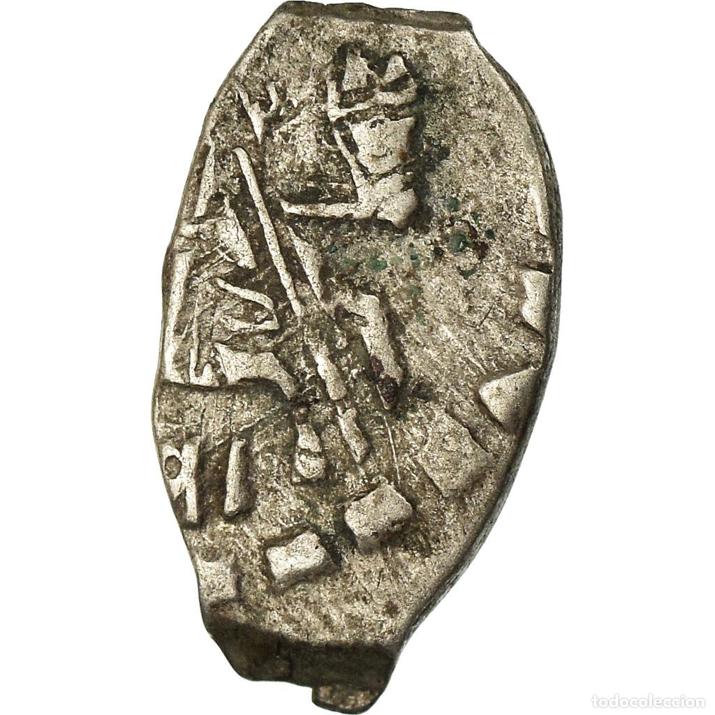 Monedas antiguas de Europa: [#872899] Moneda, Rusia, Peter I, Kopek, 1682-1725, BC+, Plata
