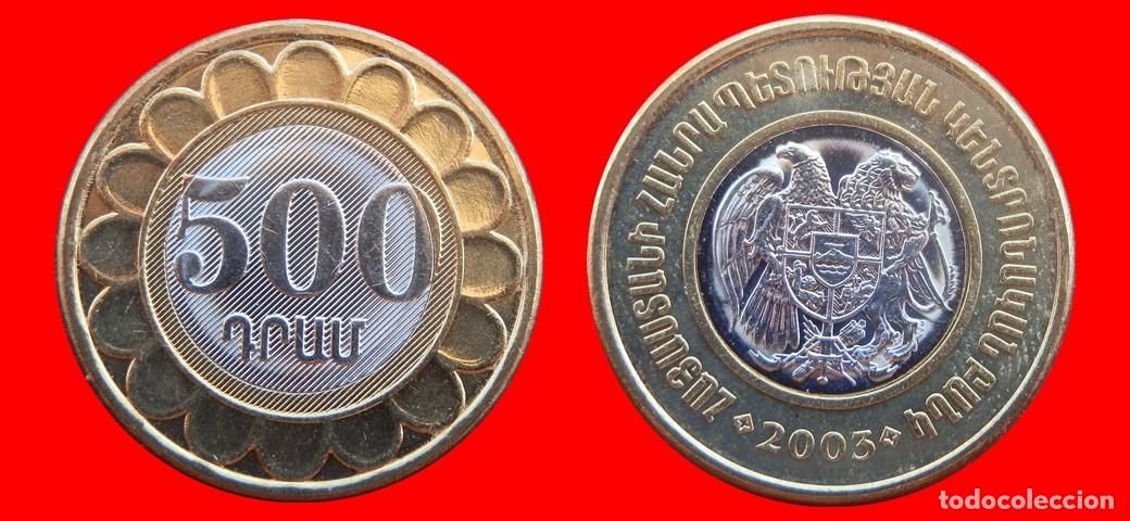 Monedas antiguas de Europa: 500 DRAM 2003 SIN CIRCULAR AEMENIA-9713SC