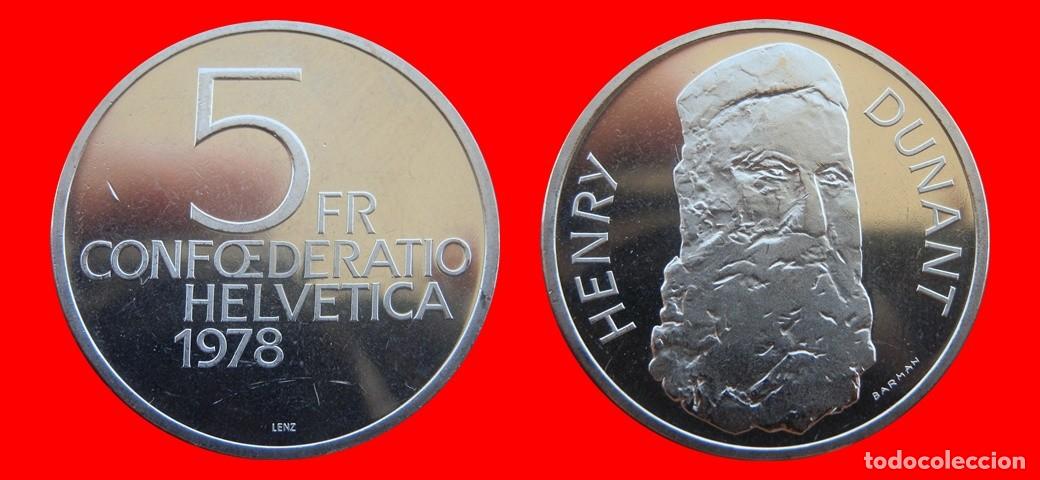 Monedas antiguas de Europa: 5 FRANCOS 1978 SIN CIRCULAR SUIZA-9724SC
