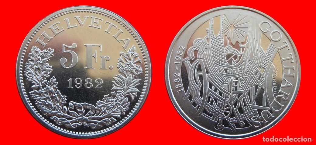 Monedas antiguas de Europa: 5 FRANCOS 1982 SIN CIRCULAR SUIZA-9729SC