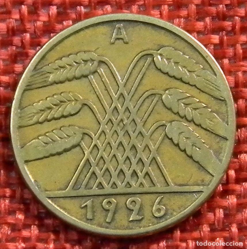 Monedas antiguas de Europa: Alemania - Germany - 10 rentenpfennig - A&ntilde;o 1926 - A