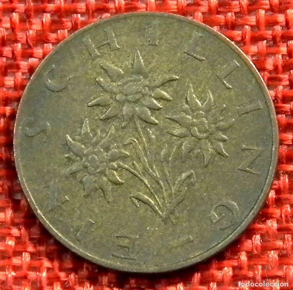 Monedas antiguas de Europa: Austria Osterreich - 1 Schilling - A&ntilde;o 1974