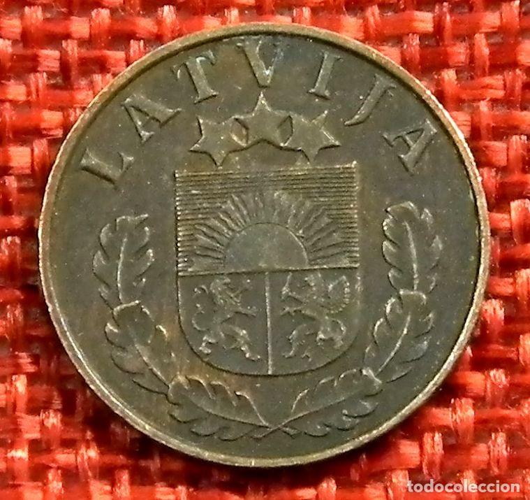 Monedas antiguas de Europa: Letonia - Latvija - 1 Santims - A&ntilde;o 1938