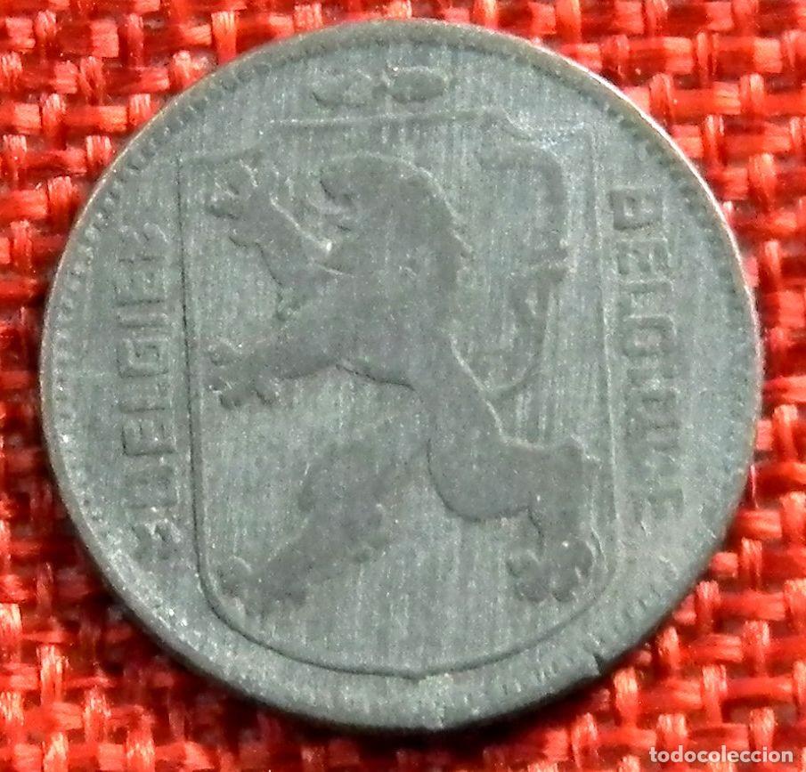 Monedas antiguas de Europa: Belgica - Belgie Belgique - 1 Franc - A&ntilde;o 1946