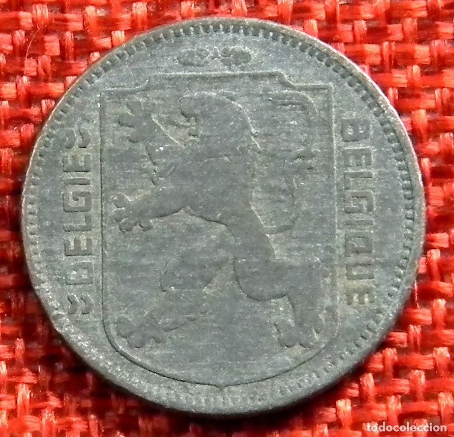 Monedas antiguas de Europa: Belgica - Belgie Belgique - 1 Franc - A&ntilde;o 1946