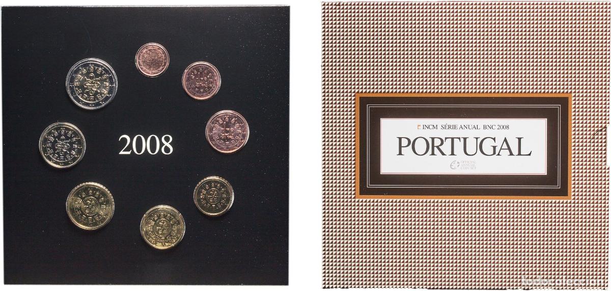 Monedas antiguas de Europa: Euro set with 8 coins (2nd map)