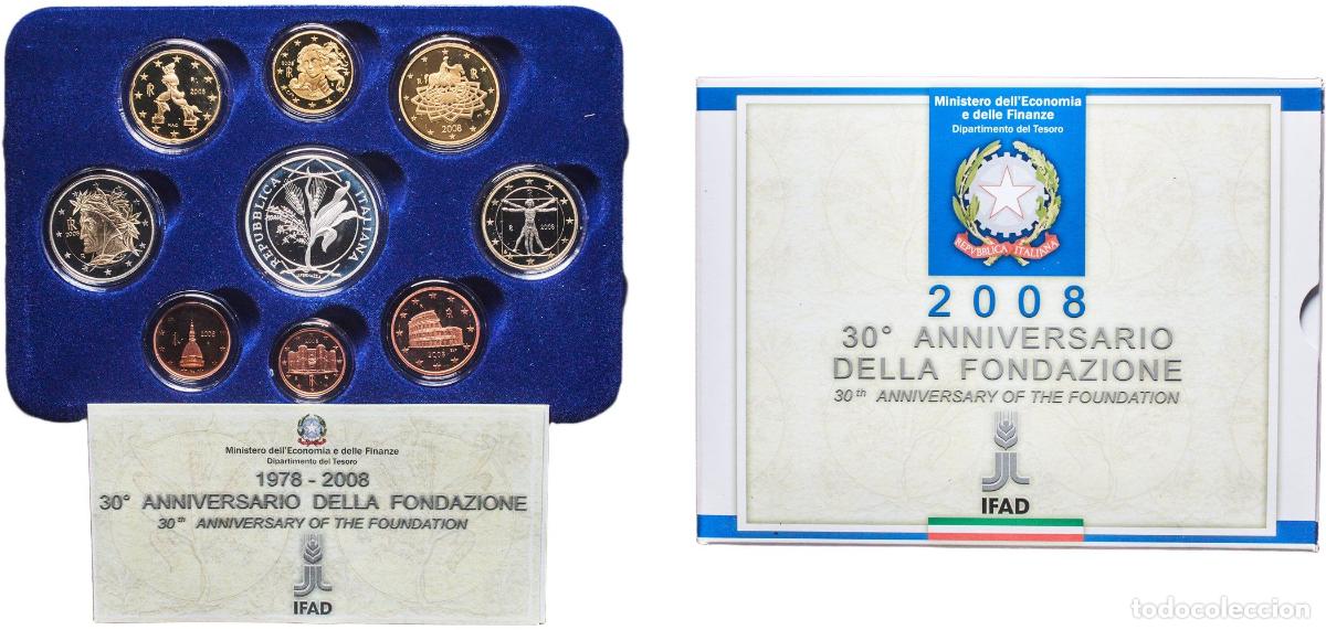 Monedas antiguas de Europa: Proof Euro set with 9 coins (2nd map , Silver coin weight 18gr)