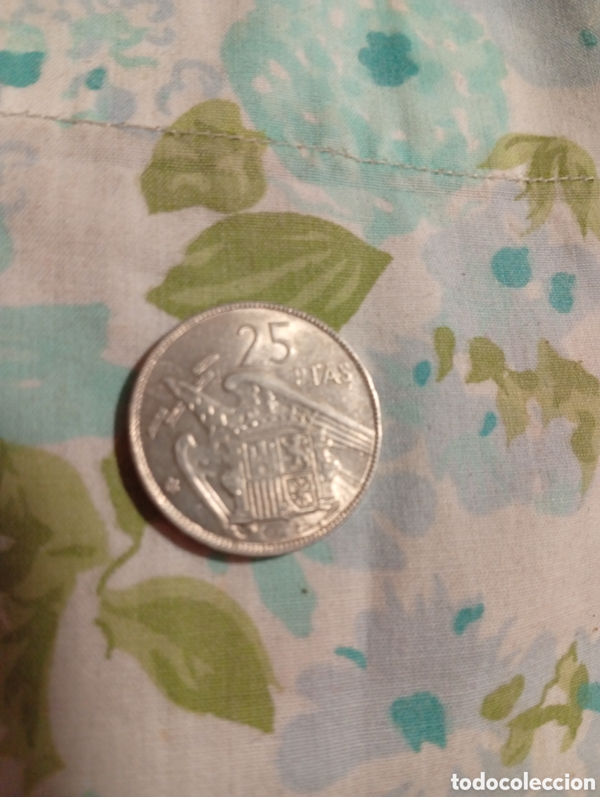 Monedas antiguas de Europa: Moneda 25 pesetas buen estado