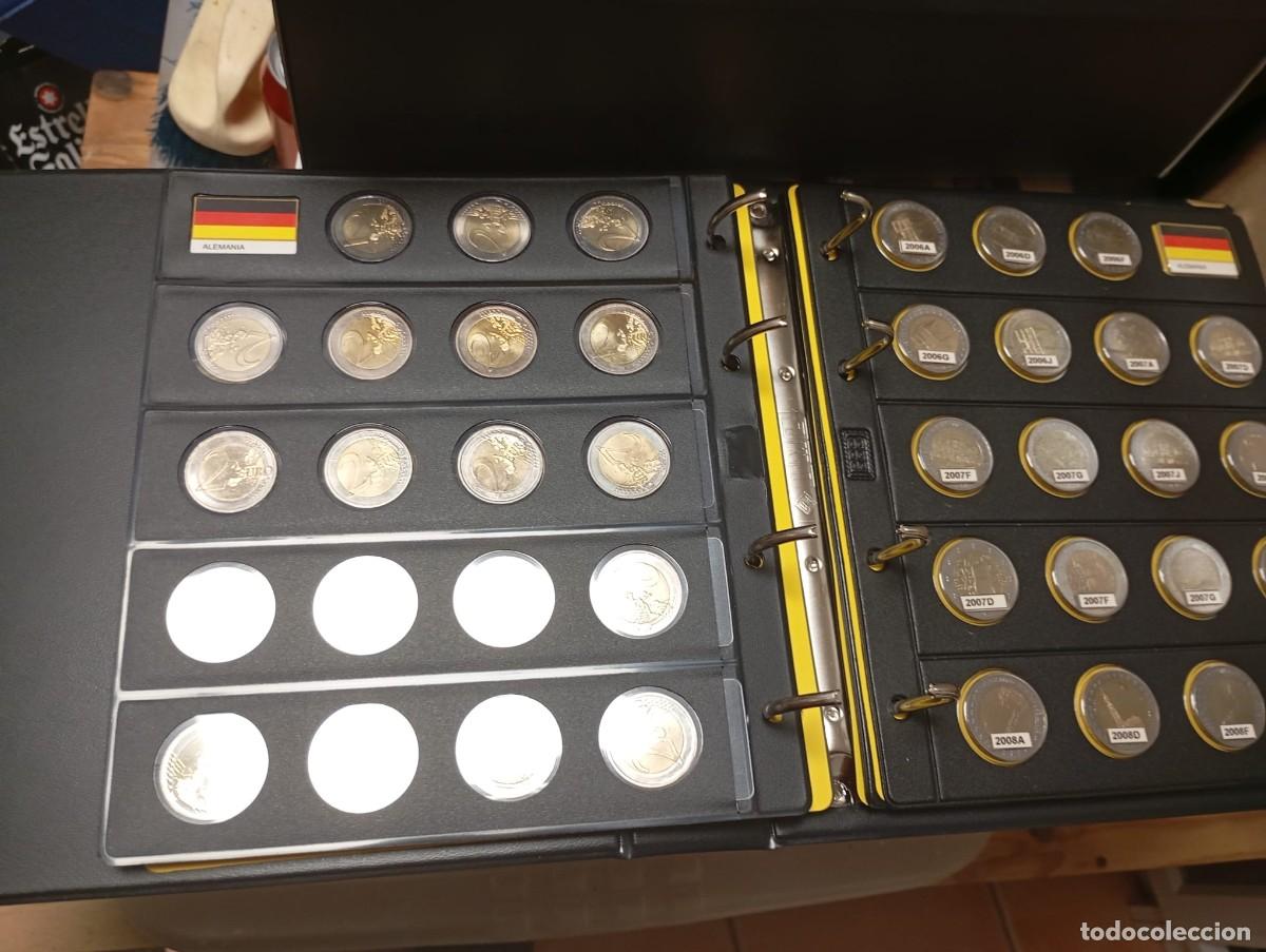 Monedas antiguas de Europa: colecci&oacute;n de monedas de 2&euro; conmemorativas desde 1999 a 2018 de toda Europa.