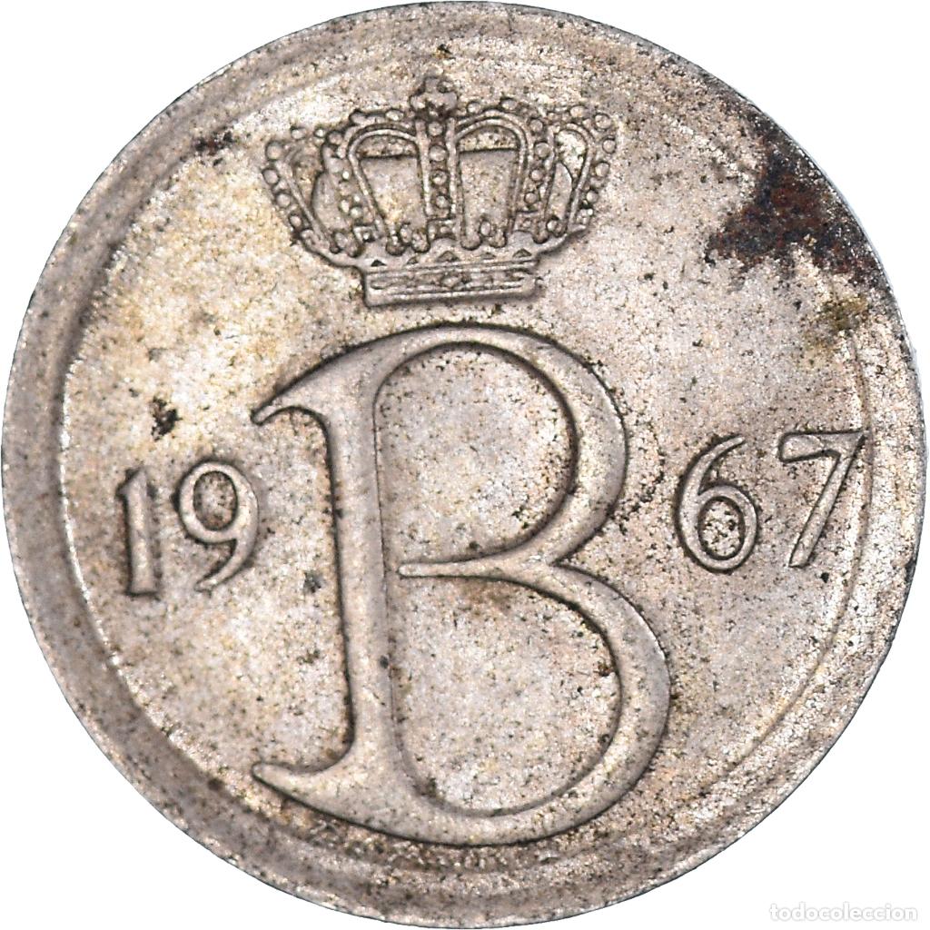 Monedas antiguas de Europa: [#1419667] Moneda, B&eacute;lgica, 25 Centimes, 1967