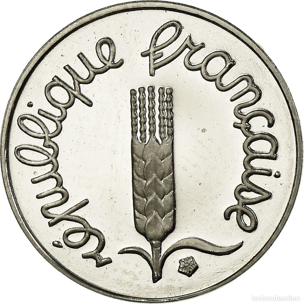 Monedas antiguas de Europa: [#754056] Moneda, Francia, &Eacute;pi, Centime, 1995, Paris, Proof, FDC, Acero inoxidable