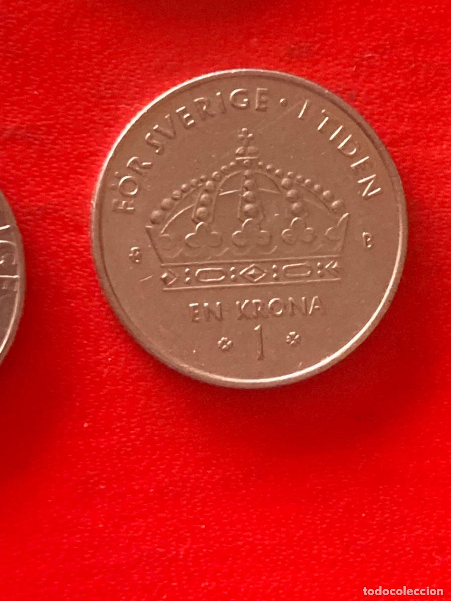 Monedas antiguas de Europa: Gedenkm&uuml;nze Umlaufm&uuml;nze Schweden 1 Krone 2002
