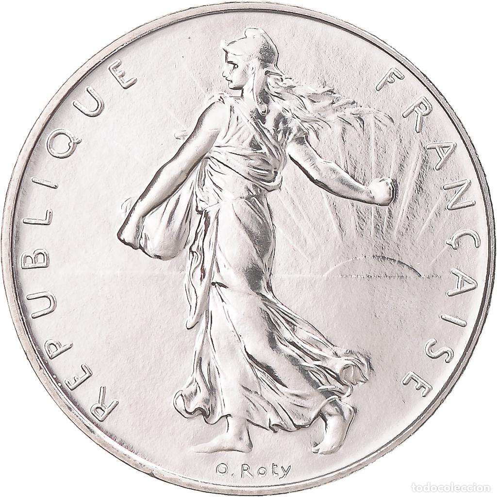 Monedas antiguas de Europa: [#345615] Moneda, Francia, Semeuse, Franc, 1991, Monnaie de Paris, BU, FDC, N&iacute;quel