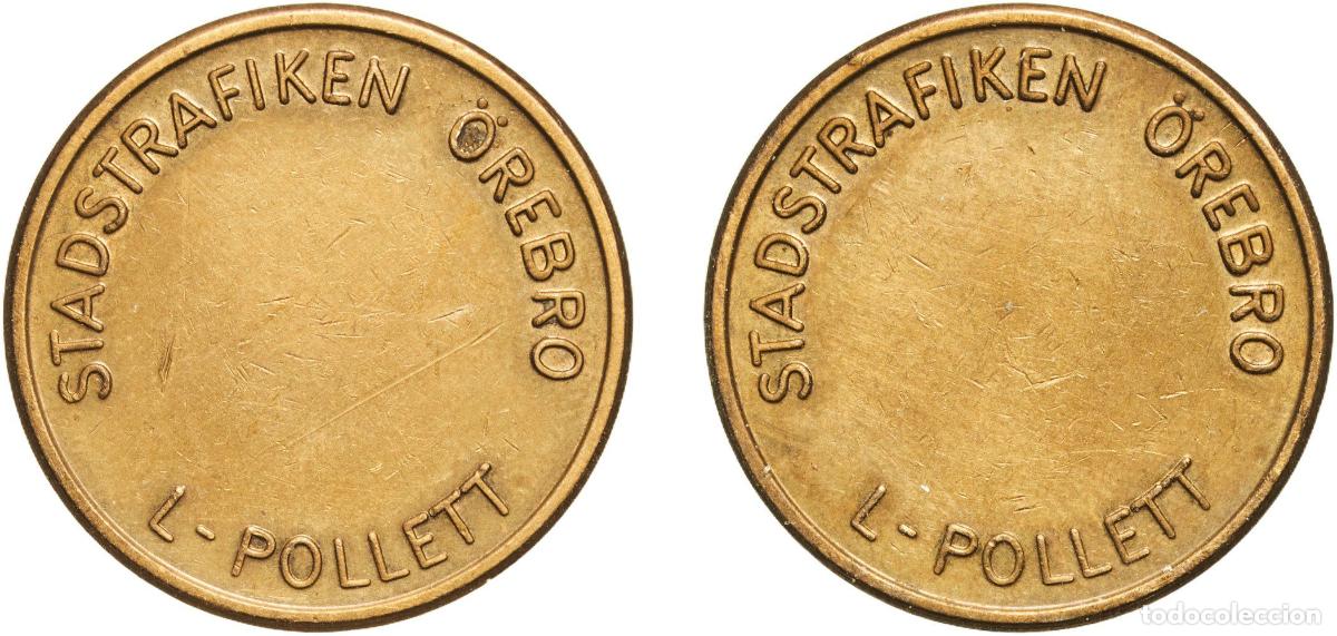 Monedas antiguas de Europa: Token - Stadstrafiken &Ouml;rebro