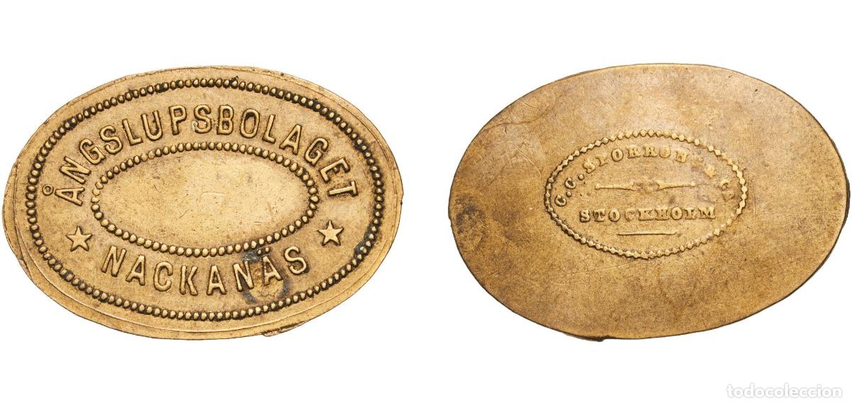 Monedas antiguas de Europa: Token - &Aring;ngslupsbolaget Nackan&auml;s