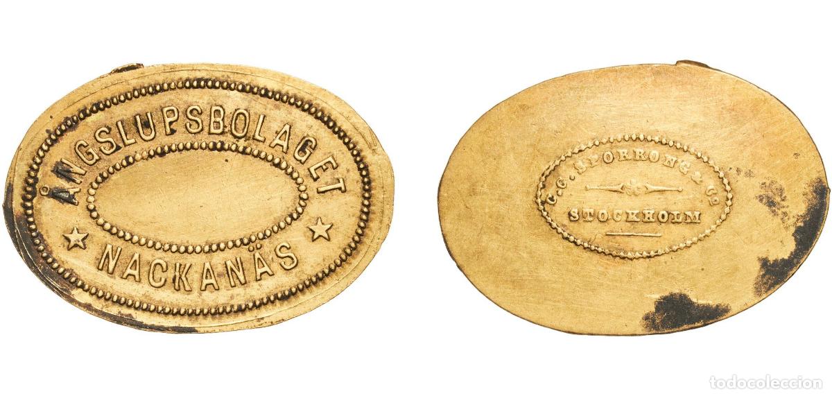 Monedas antiguas de Europa: Token - &Aring;ngslupsbolaget Nackan&auml;s