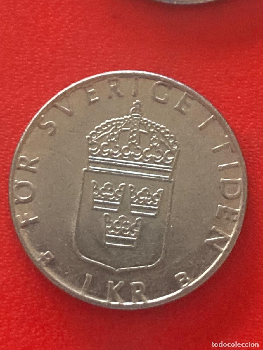 Moedas antigas da Europa: Gedenkm&uuml;nze Umlaufm&uuml;nze Schweden 1 Krone 1999