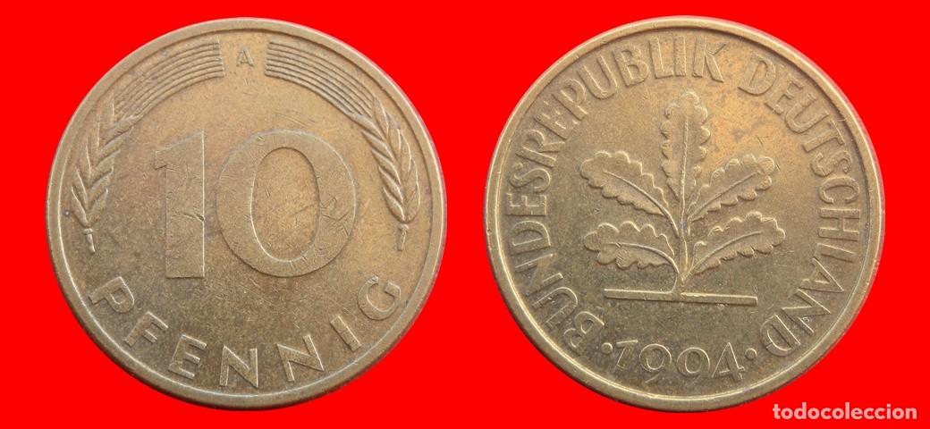 Monedas antiguas de Europa: 10 PFENNIG 1994-A BRD ALEMANIA-154684