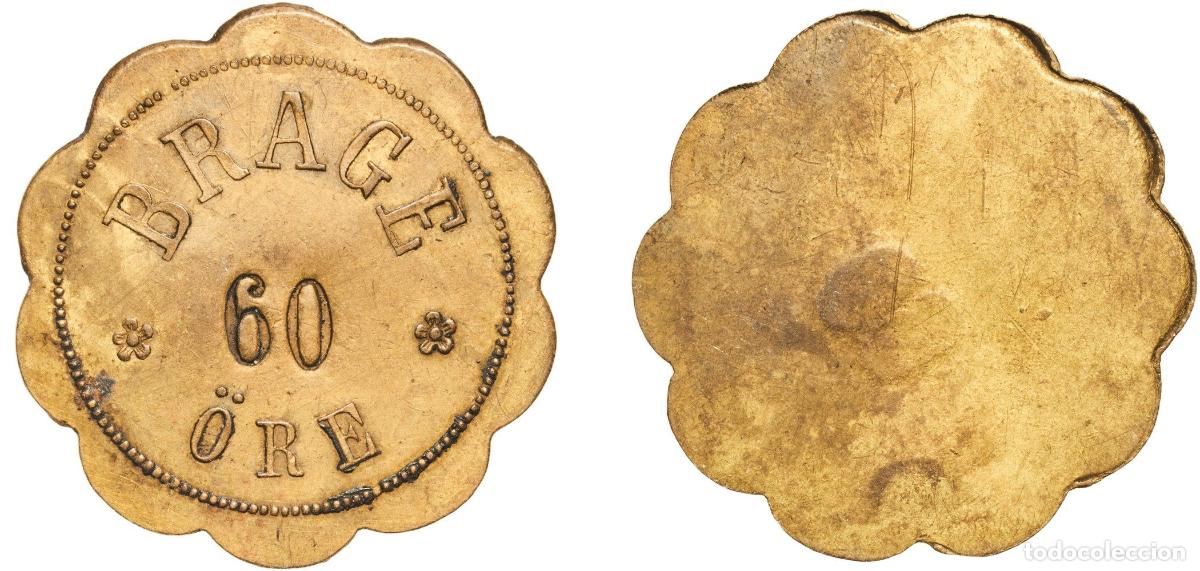 Monedas antiguas de Europa: Token - 60 Ore Brage
