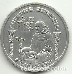 Monedas antiguas de Europa: PORTUGAL - 500 ESCUDOS - 8&ordm; CENT. SANTO ANTONIO - 1995 - PLATA 0.500 - LINDA - FOTOS