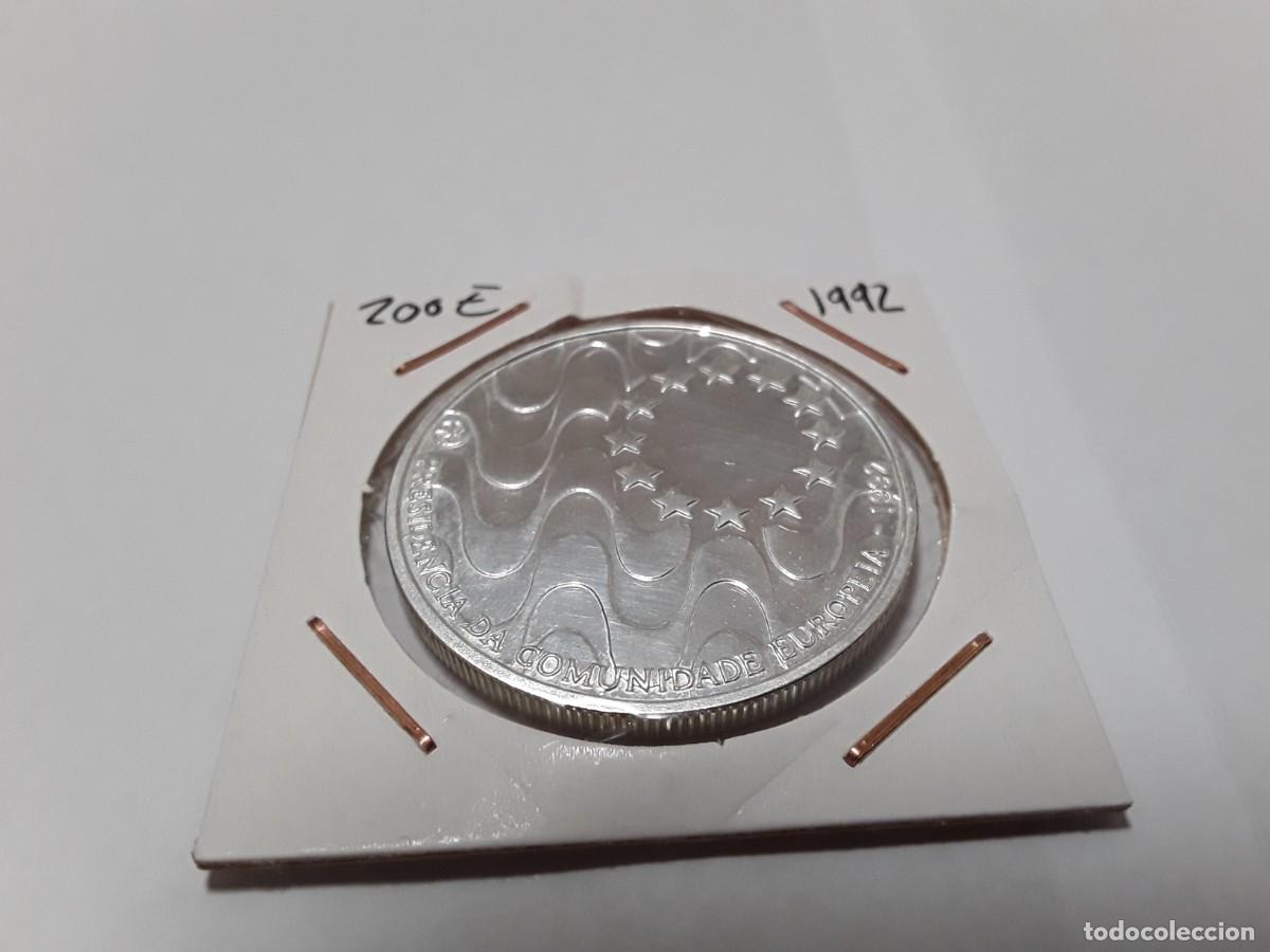 Monedas antiguas de Europa: PORTUGAL - 200 ESCUDOS DE PLATA A&Ntilde;O 1992 (26,5 GRAMOS -925 MILESIMAS). SIN CIRCULAR.