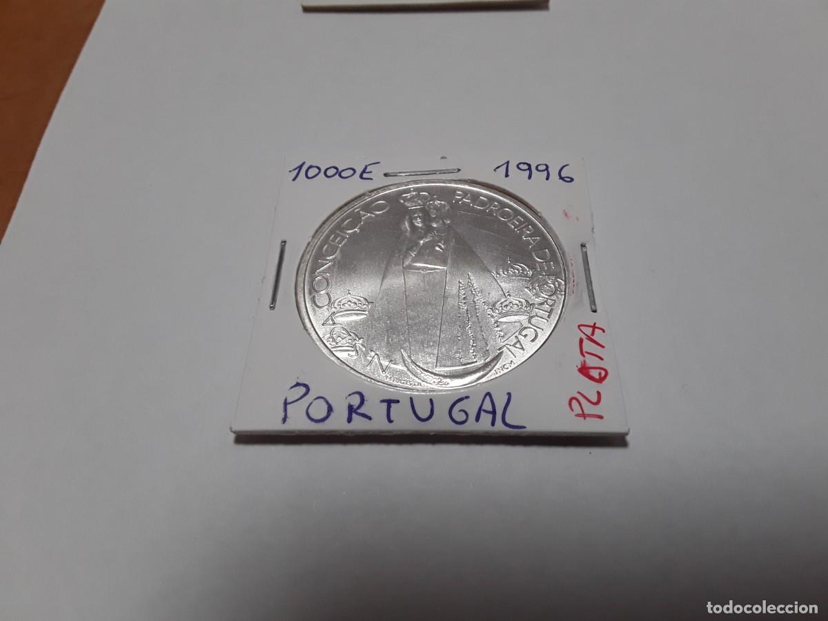 Monedas antiguas de Europa: PORTUGAL - 1000 ESCUDOS DE PLATA A&Ntilde;O 1996. SIN CIRCULAR.