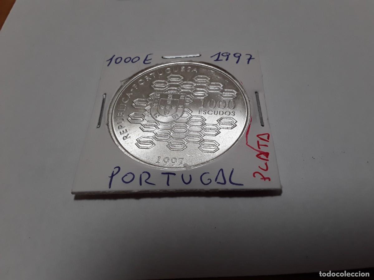 Monedas antiguas de Europa: PORTUGAL - 1000 ESCUDOS DE PLATA A&Ntilde;O 1997. SIN CIRCULAR.