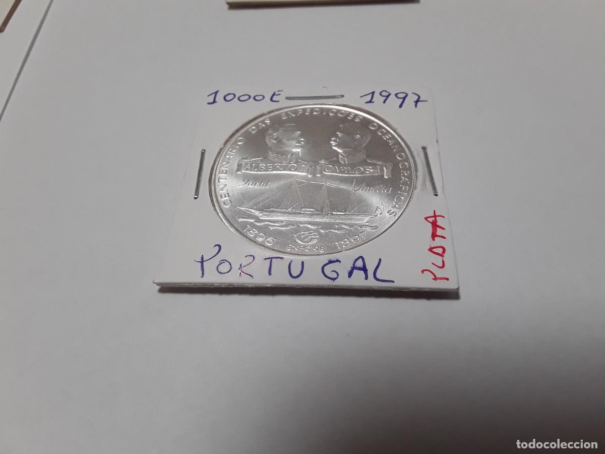 Monedas antiguas de Europa: PORTUGAL - 1000 ESCUDOS DE PLATA A&Ntilde;O 1997. SIN CIRCULAR.