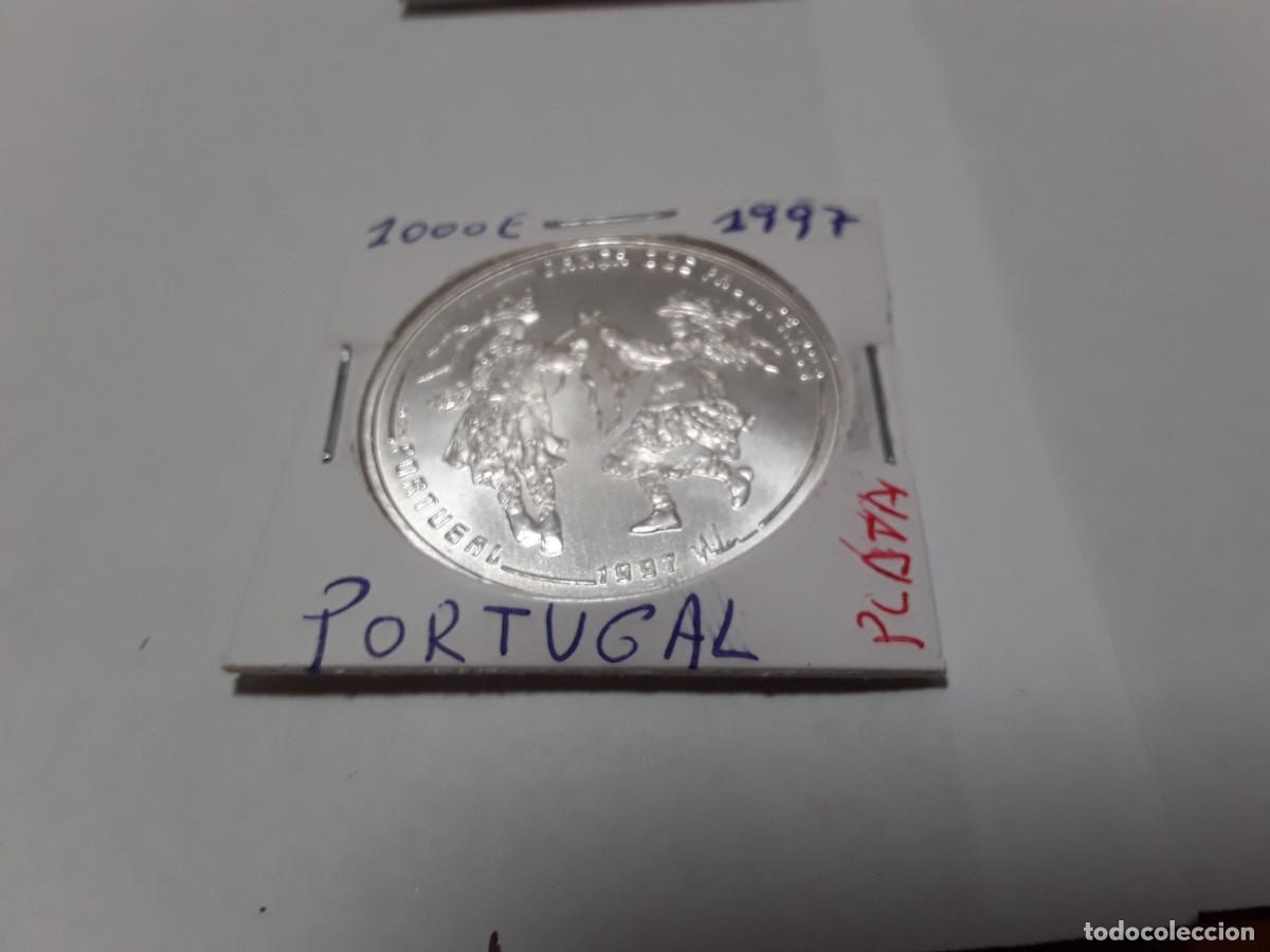 Monedas antiguas de Europa: PORTUGAL - 1000 ESCUDOS DE PLATA A&Ntilde;O 1997. SIN CIRCULAR.