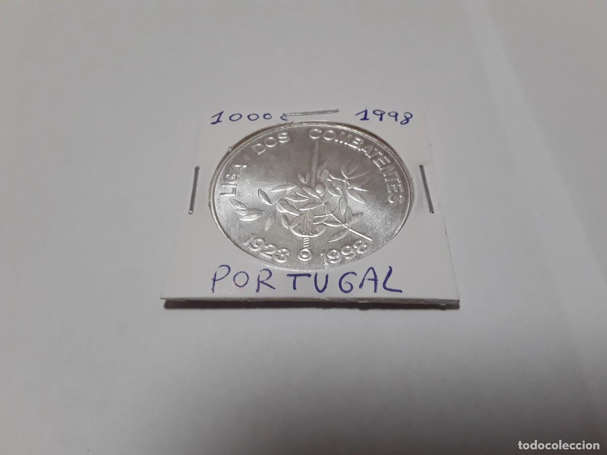 Monedas antiguas de Europa: PORTUGAL - 1000 ESCUDOS DE PLATA A&Ntilde;O 1998. SIN CIRCULAR.